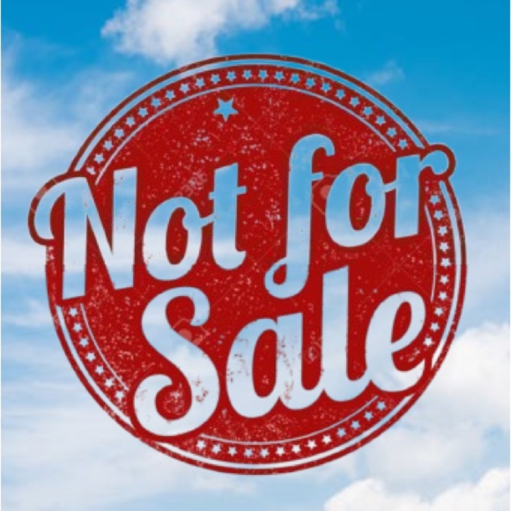 Not for sale